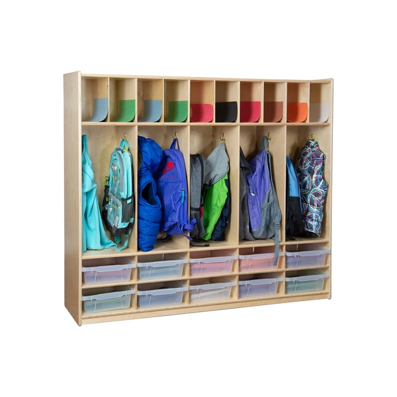 Wooden Cubby Locker