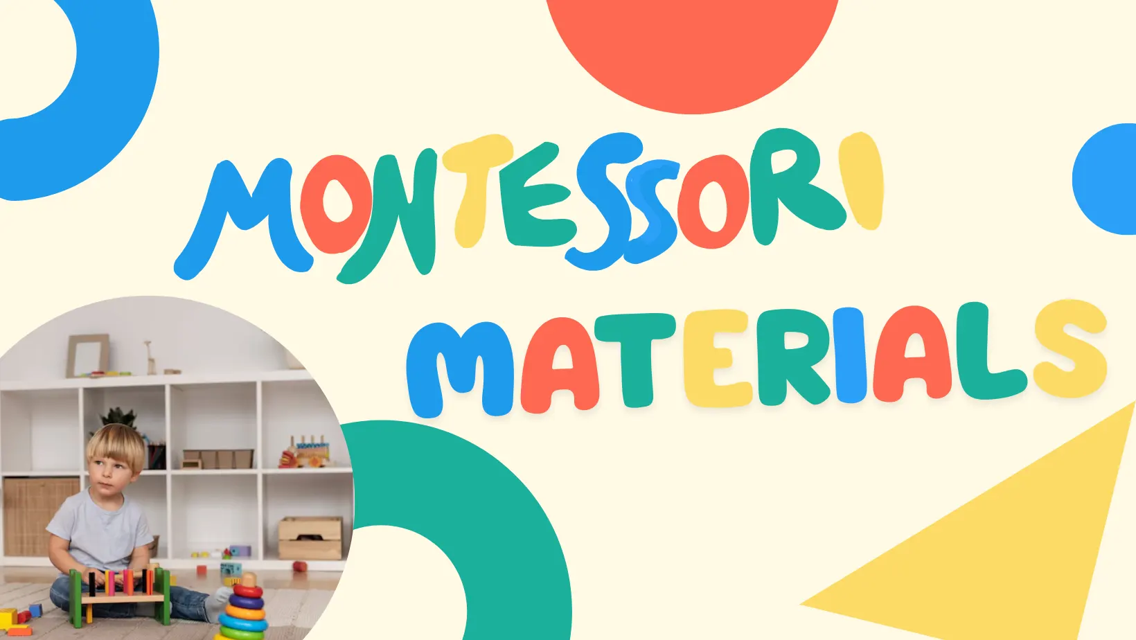 Montessori Materials List