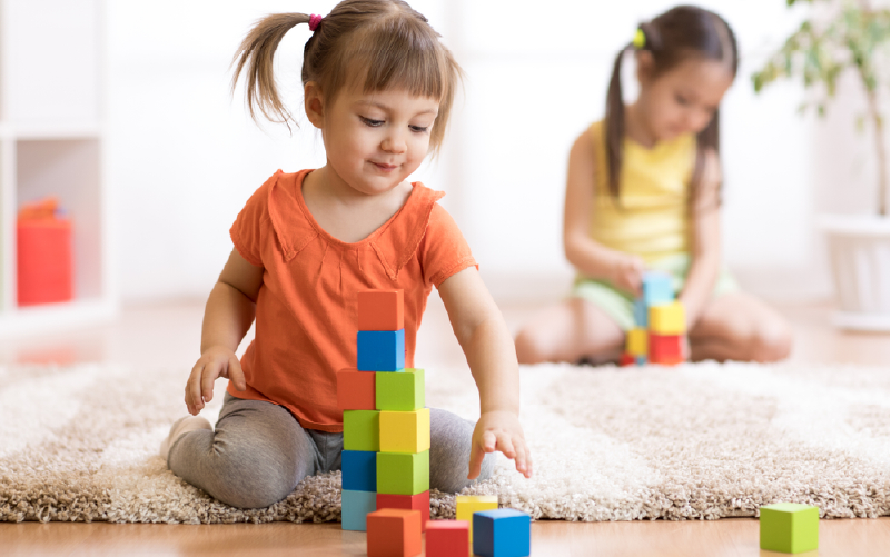 Infants and Toddlers building blocks