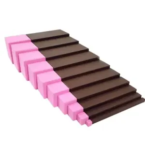 Brown Stair and Pink Tower