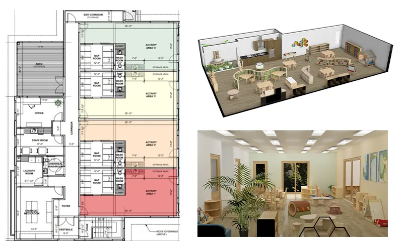 Preschool Layout Planning
