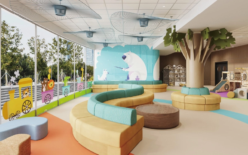 Commercial Waiting Rooms & Play Areas