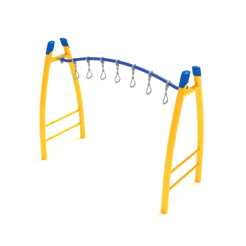 Curved Overhead Swinging Ring Ladder