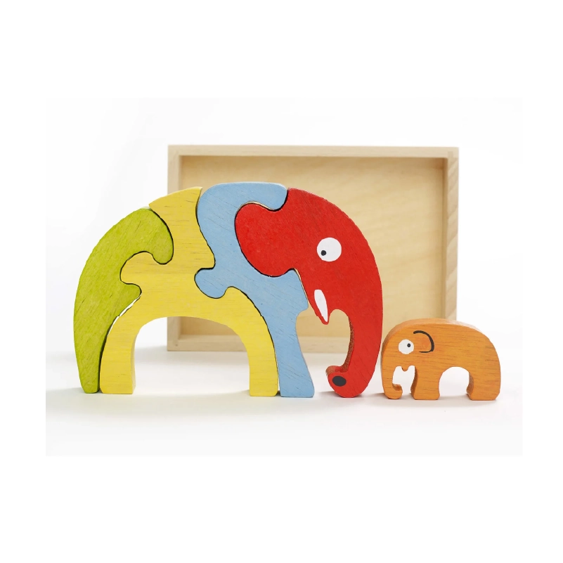 Elephant Family Puzzle