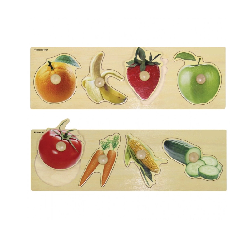 Fruits and Vegetables Puzzle Set