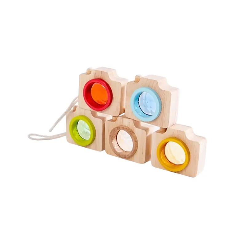 Wooden Kaleidoscope Toy