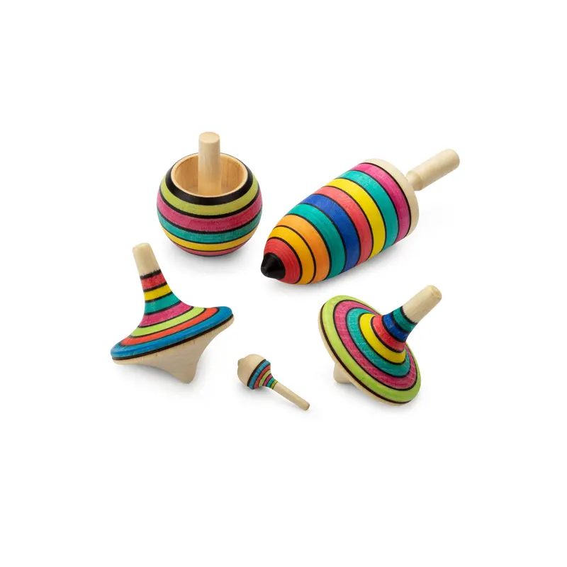 Wooden Spinning Toys