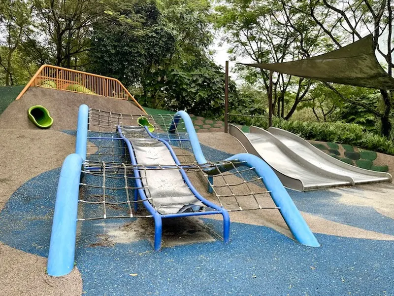 Freestanding Playground Slides for Parks