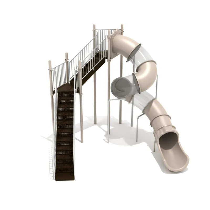 Height Tunnel Spiral Slide