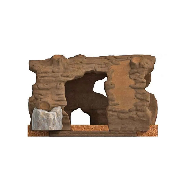 Log Themed Playground Climber