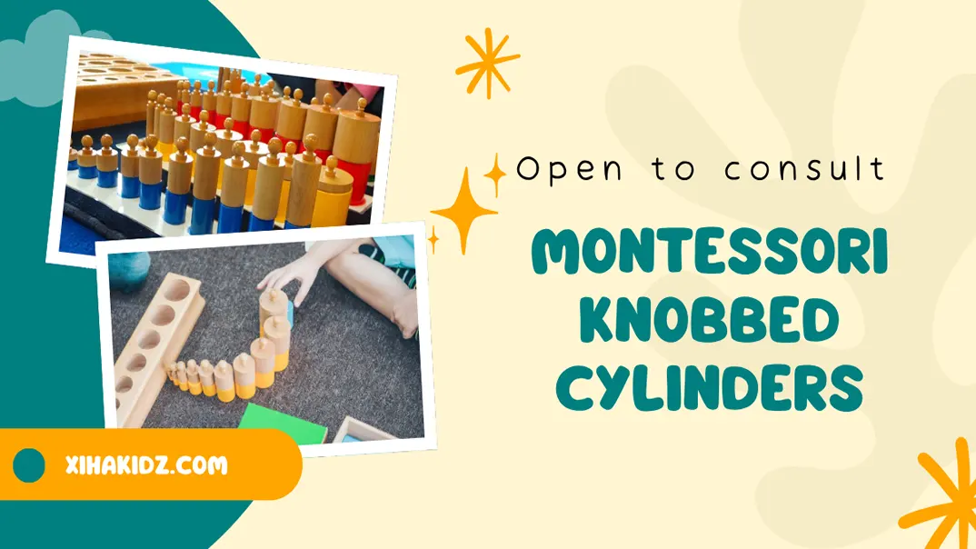 Montessori Knobbed Cylinders
