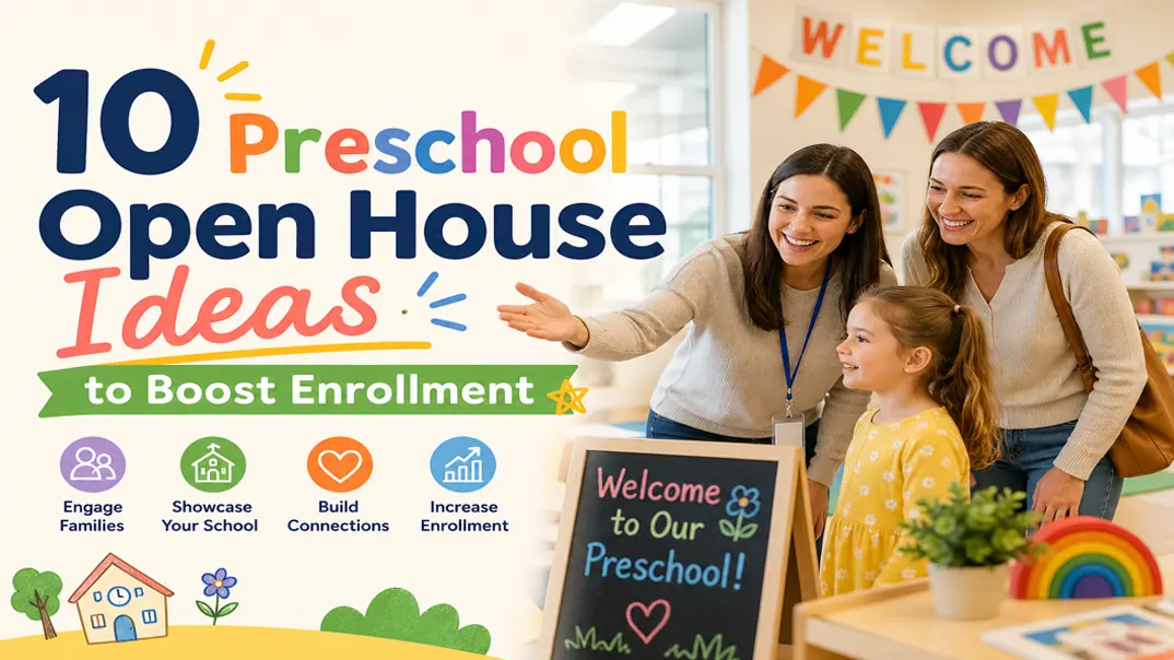 Preschool Open House Ideas