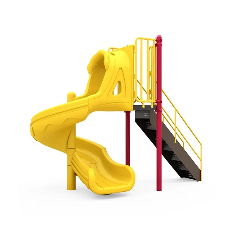 Spiral Playground Slides
