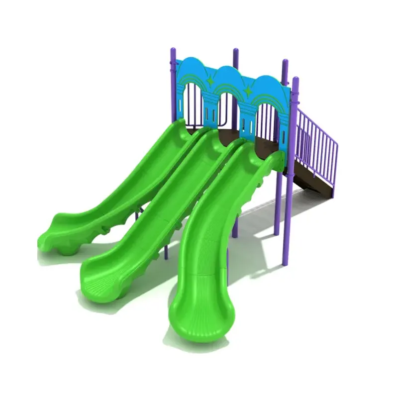 Triple Curved Slide