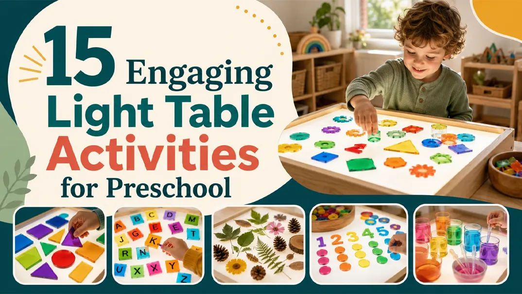 15 Engaging Light Table Activities for Preschool