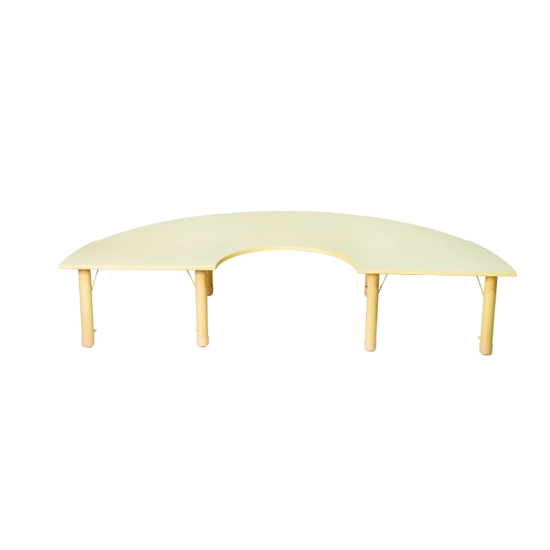 Adjustable Half Moon Table