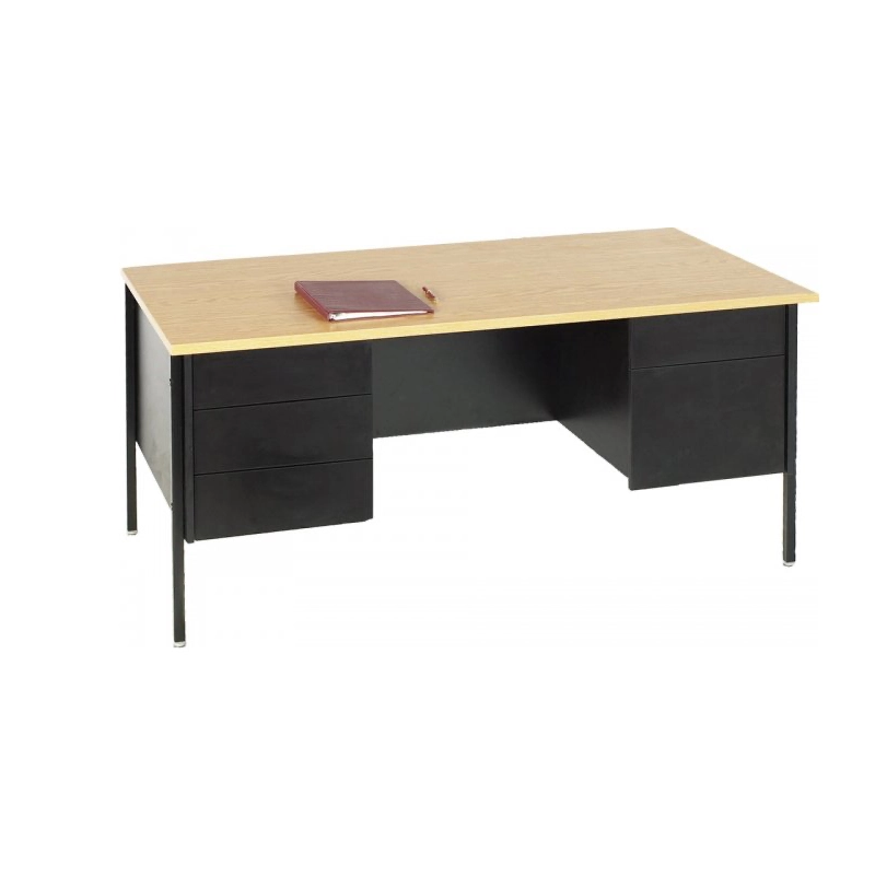 Double Pedestal Teachers Desk