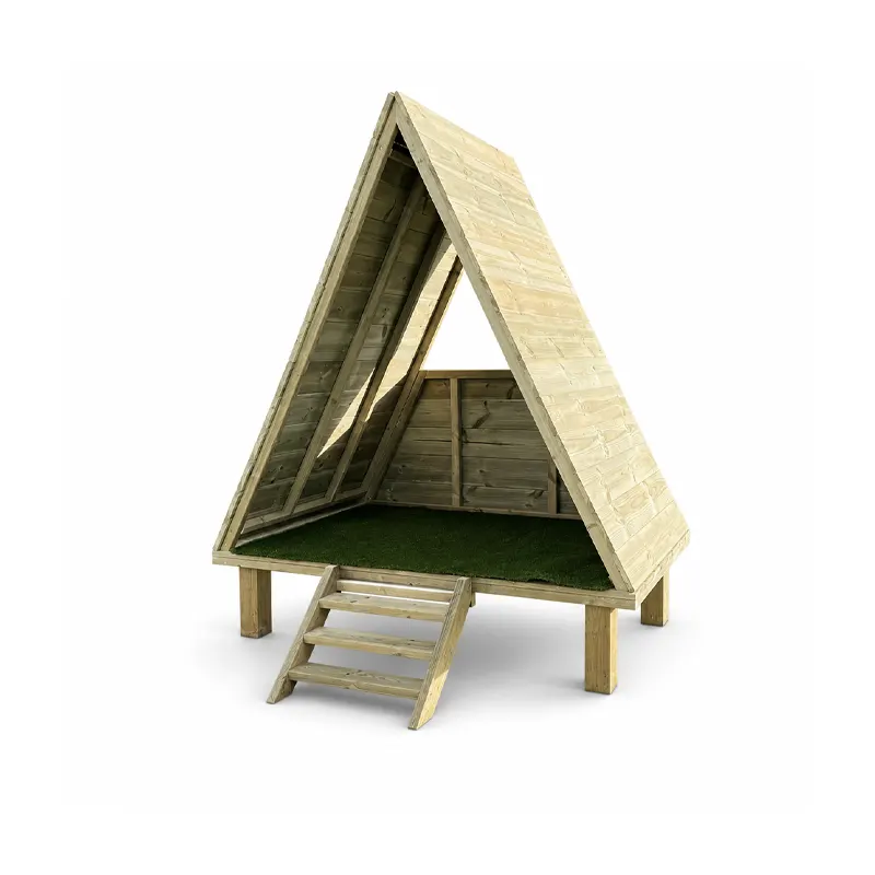 Outdoor Teepee Den