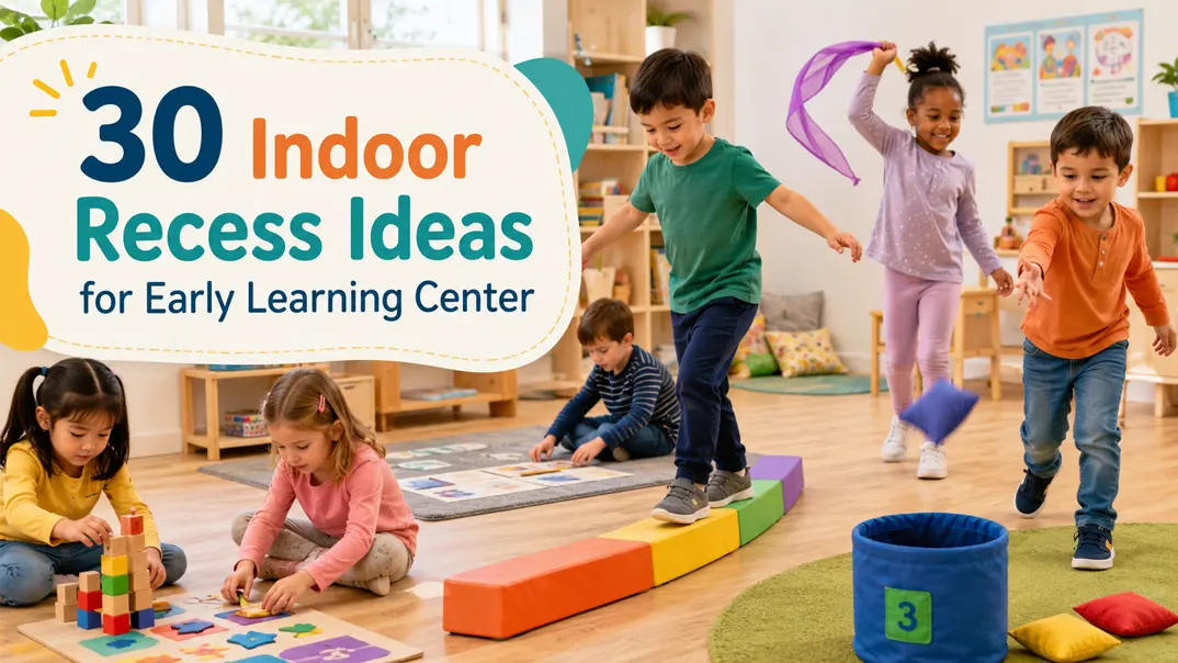 Indoor Recess Ideas for Early Learning Center