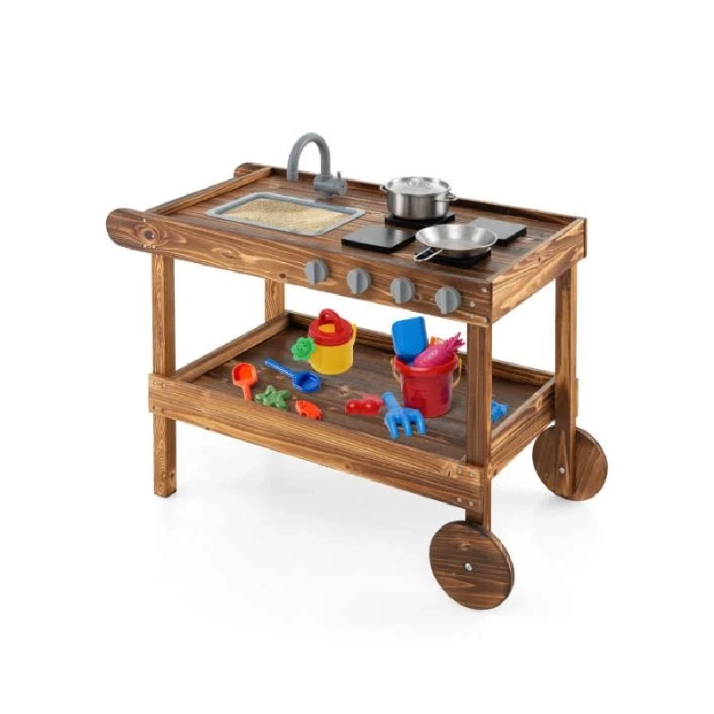 Mud Play Kitchen Cart