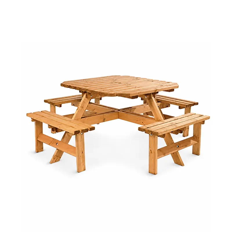 Picnic Table and Bench Set