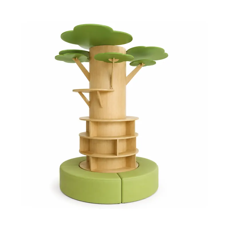 Turn the Column into a Reading Tree Shelf