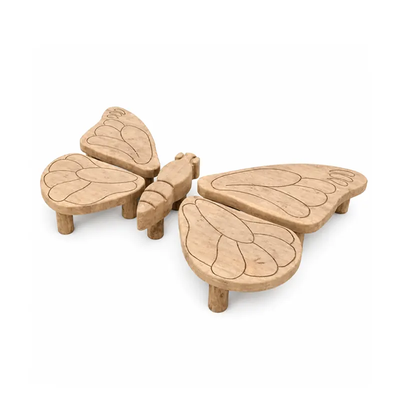 Wooden Butterfly Seating