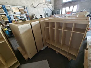 Lockers in Factory