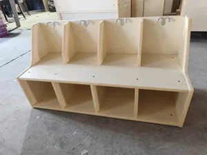 Wall-Mounted Locker Cubbies