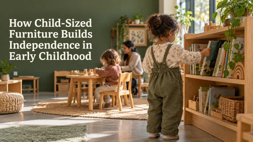 How Child-Sized Furniture Supports Independence in Early Childhood