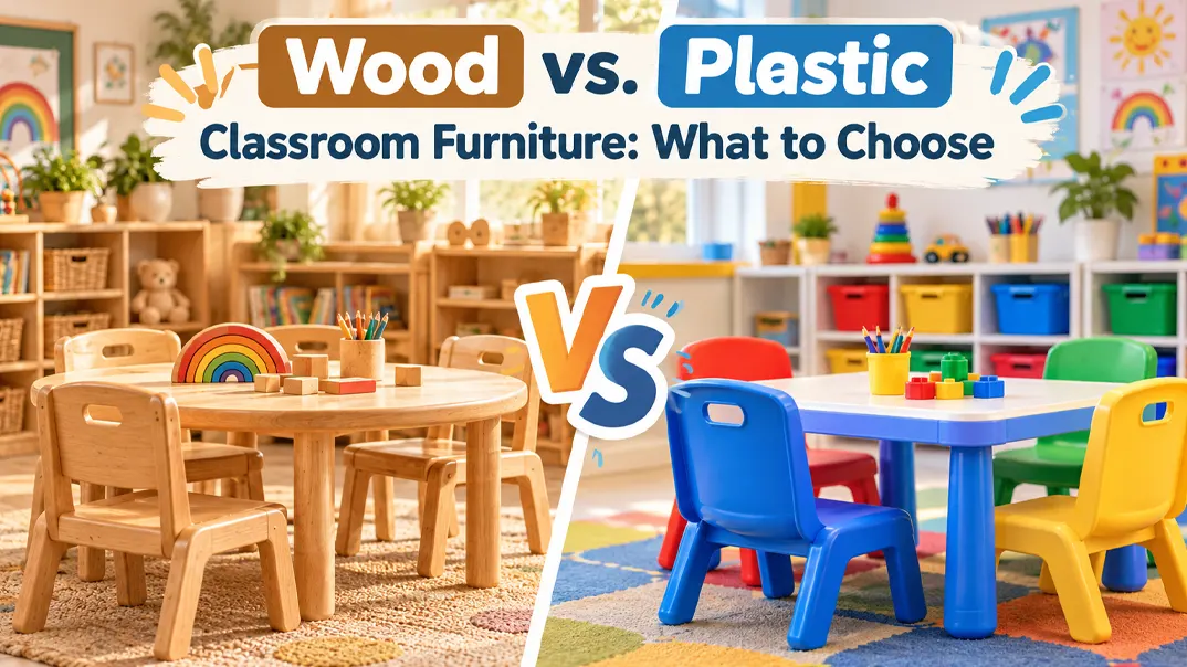 Wood vs. Plastic Classroom Furniture