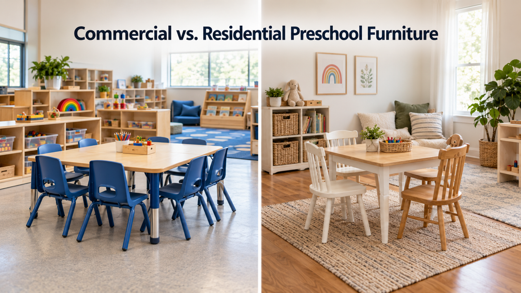 Commercial vs. Residential Preschool Furniture