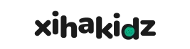 Xiha Kidz Logo with Smiling Face